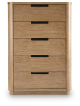 Pamaria Light Brown Chest of Drawers from Ashley - Luna Furniture