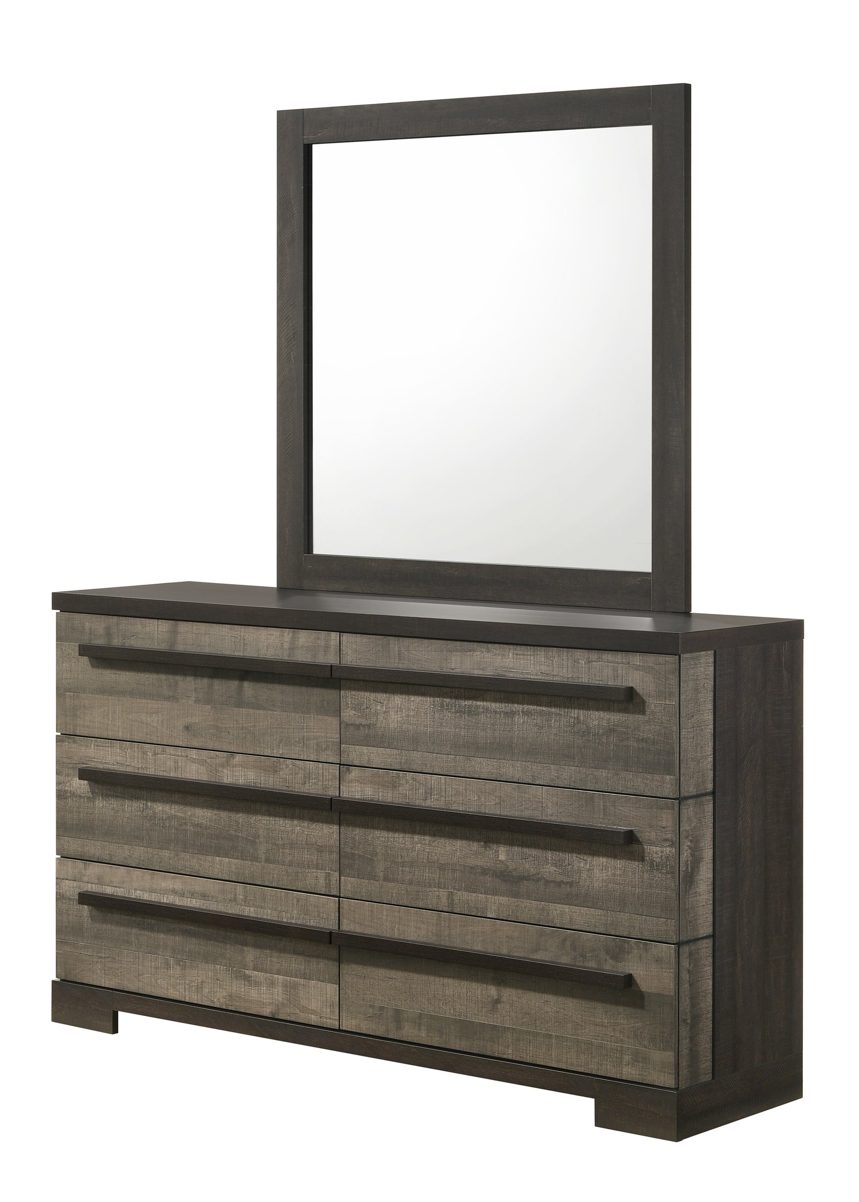 Remington Brown/Gray Mirror (Mirror Only) from Crown Mark - Luna Furniture
