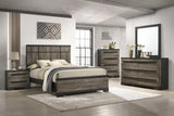 Remington Brown/Gray Panel Bedroom Set