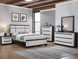 Remington Black/White Dresser from Crown Mark - Luna Furniture