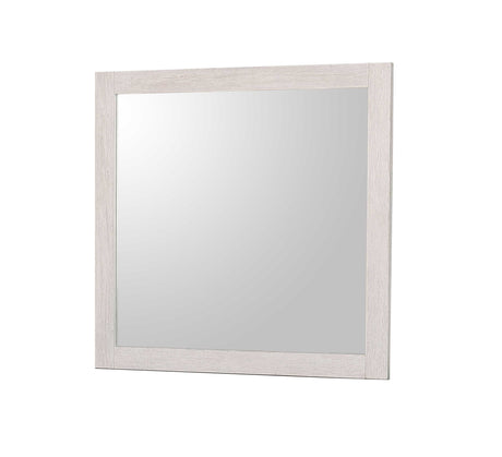 Leighton Cream/Brown Bedroom Mirror (Mirror Only) from Crown Mark - Luna Furniture