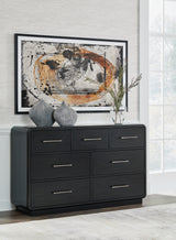 Clefting Black/Caramel/Tan Wall Art from Ashley Furniture - Luna Furniture