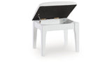 Chalanna Vanity, Mirror and Stool from Ashley - Luna Furniture
