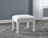 Chalanna Vanity, Mirror and Stool from Ashley - Luna Furniture