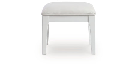 Chalanna Vanity, Mirror and Stool from Ashley Furniture - Luna Furniture
