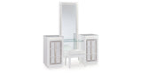 Chalanna Vanity, Mirror and Stool from Ashley - Luna Furniture