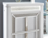 Chalanna White Vanity with Mirror from Ashley Furniture - Luna Furniture