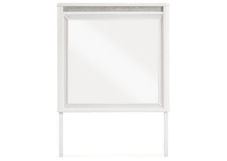 Chalanna White Bedroom Mirror (Mirror Only) from Ashley Furniture - Luna Furniture