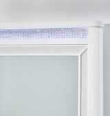 Chalanna White Dresser and Mirror from Ashley Furniture - Luna Furniture