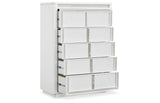Chalanna White Chest of Drawers from Ashley Furniture - Luna Furniture