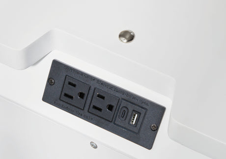 Chalanna White Nightstand from Ashley Furniture - Luna Furniture