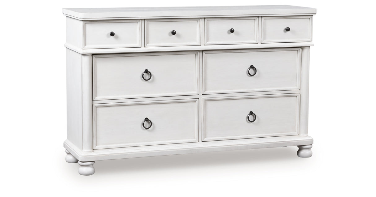 Rowlenstown Antique White Dresser from Ashley - Luna Furniture