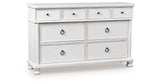 Rowlenstown Antique White Dresser from Ashley - Luna Furniture