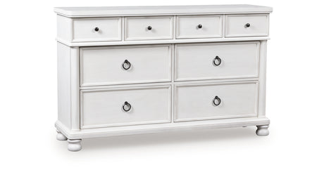 Rowlenstown Antique White Dresser from Ashley - Luna Furniture
