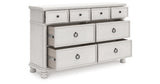 Rowlenstown Antique White Dresser from Ashley - Luna Furniture