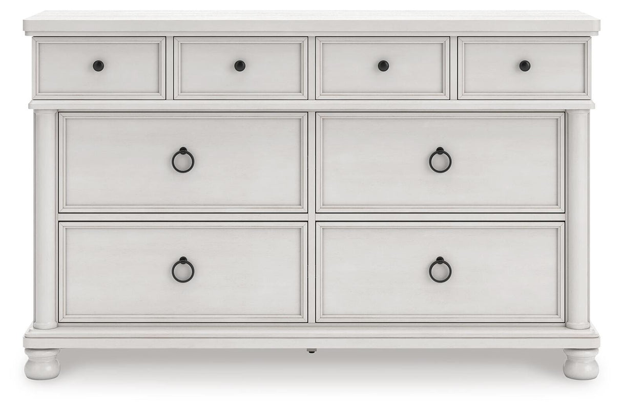 Rowlenstown Antique White Dresser from Ashley - Luna Furniture