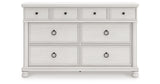 Rowlenstown Antique White Dresser from Ashley - Luna Furniture