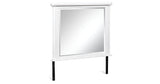 Rowlenstown Antique White Bedroom Mirror (Mirror Only) from Ashley - Luna Furniture