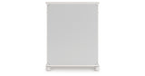 Rowlenstown Queen Poster Bed with Dresser and Chest in Antique White from Ashley - Luna Furniture