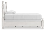 Rowlenstown Queen Poster Bed, Dresser and Mirror from Ashley Furniture - Luna Furniture