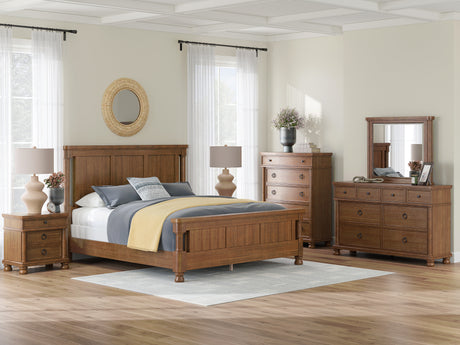 Rowlenstown Brown Poster Bedroom Set from Ashley - Luna Furniture