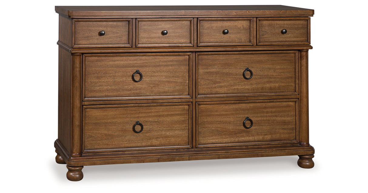 Rowlenstown Brown Dresser from Ashley - Luna Furniture