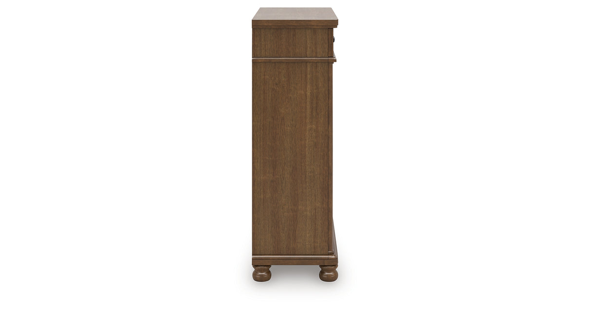 Rowlenstown Brown Chest of Drawers from Ashley - Luna Furniture