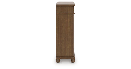 Rowlenstown Brown Chest of Drawers from Ashley - Luna Furniture