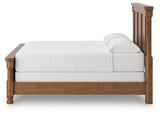 Rowlenstown Brown California King Poster Bed from Ashley Furniture - Luna Furniture