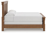 Rowlenstown Brown California King Poster Bed from Ashley Furniture - Luna Furniture