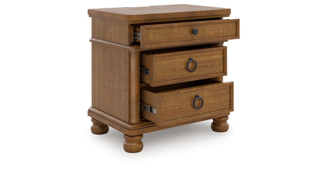 Rowlenstown Brown Nightstand from Ashley - Luna Furniture