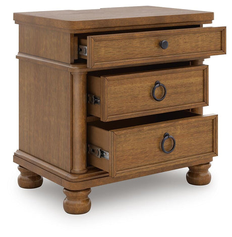 Rowlenstown Brown Nightstand from Ashley - Luna Furniture