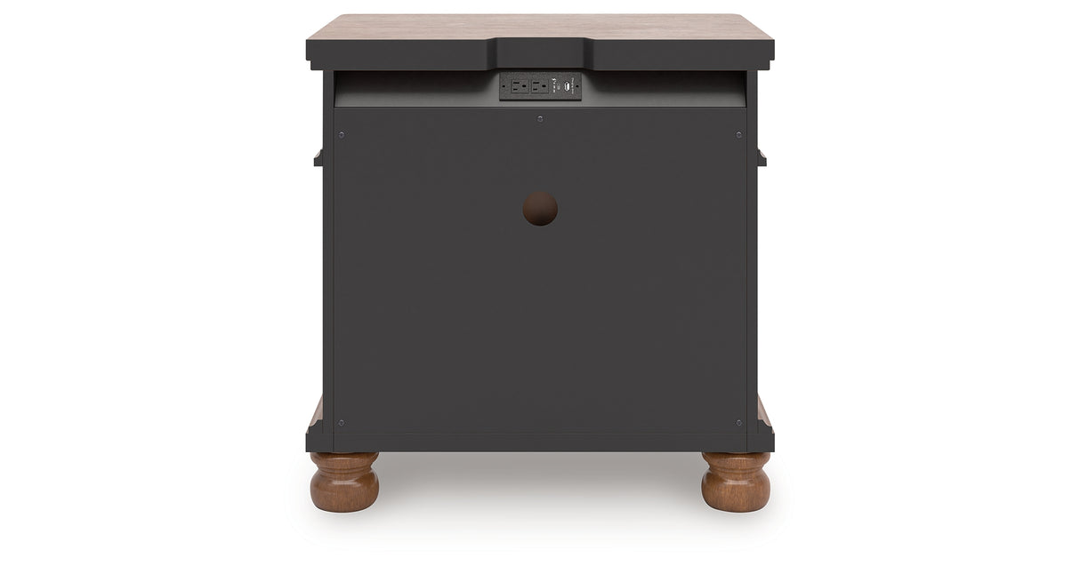 Rowlenstown Brown Nightstand from Ashley - Luna Furniture