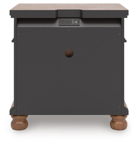 Rowlenstown Brown King Poster Bed, Dresser and 2 Nightstands from Ashley - Luna Furniture