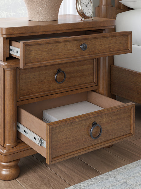 Rowlenstown Brown Nightstand from Ashley - Luna Furniture