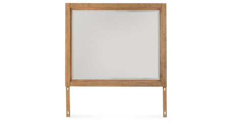 Sherbana Light Brown Bedroom Mirror (Mirror Only) from Ashley Furniture - Luna Furniture