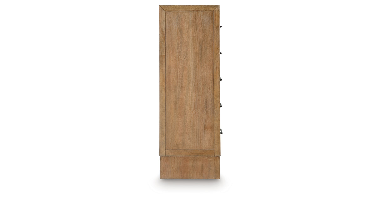 Sherbana Light Brown Chest of Drawers from Ashley Furniture - Luna Furniture