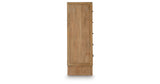 Sherbana Light Brown Chest of Drawers from Ashley Furniture - Luna Furniture