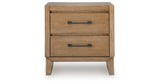 Sherbana Light Brown Nightstand from Ashley Furniture - Luna Furniture