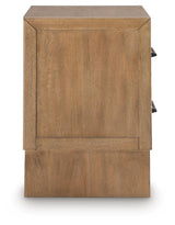Sherbana Light Brown Nightstand from Ashley Furniture - Luna Furniture