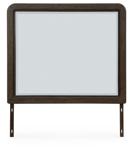 Radkin Burnished Brown Bedroom Mirror from Ashley - Luna Furniture