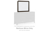 Radkin Burnished Brown Bedroom Mirror from Ashley - Luna Furniture