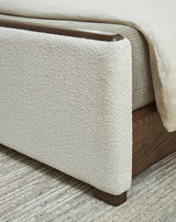 Radkin Burnished Brown California King Uphostered Panel Bed from Ashley - Luna Furniture