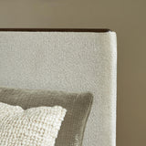 Radkin Burnished Brown King Uphostered Panel Bed from Ashley - Luna Furniture
