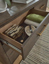 Radkin Burnished Brown Dresser from Ashley - Luna Furniture