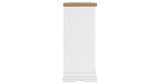 Ashbryn White/Natural Queen Panel Storage Bed with Dresser and 2 Nightstands from Ashley Furniture - Luna Furniture