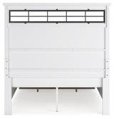Ashbryn White/Natural Queen Storage Platform Bed from Ashley - Luna Furniture