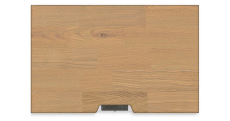 Ashbryn White/NaturalQueen Panel Storage Bed with 2 Nightstands from Ashley Furniture - Luna Furniture