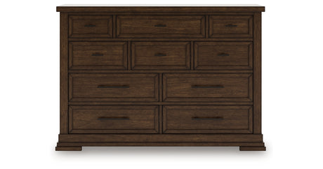 Taffenbrook Medium Brown Dresser from Ashley - Luna Furniture