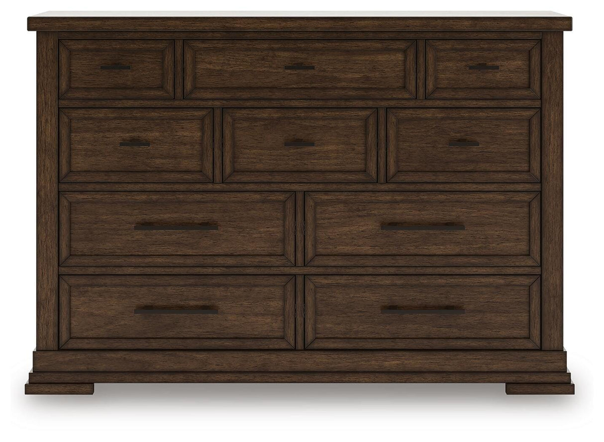 Taffenbrook Medium Brown Dresser from Ashley - Luna Furniture